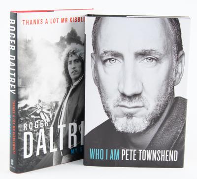 Lot #763 The Who: Pete Townshend and Roger Daltrey (2) Signed Books - Image 1