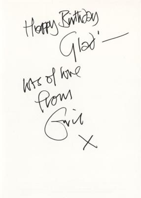 Lot #700 Eric Clapton Signed Birthday Card - Image 2