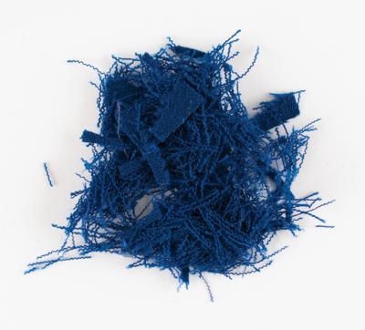 Lot #202 The Death of Clyde Barrow: Collection of (45) Blue Wool Trouser Swatches - Image 2