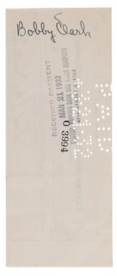 Lot #809 Bobby Clark and Paul McCullough Signed Check - Image 2