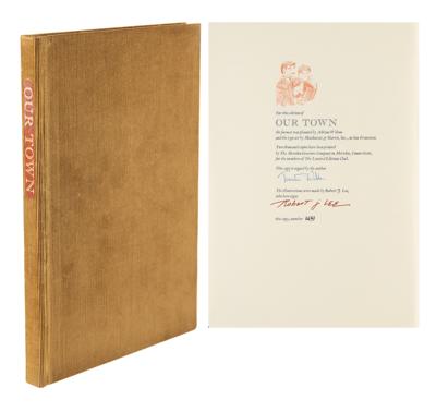 Lot #537 Thornton Wilder Signed Book