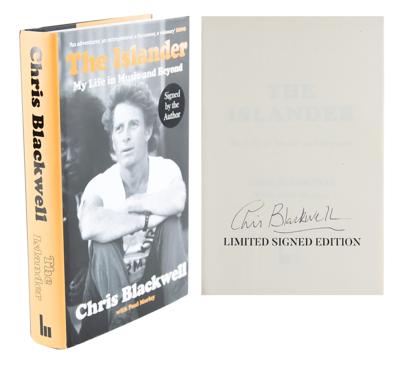 Lot #692 Chris Blackwell Signed Book - Image 1