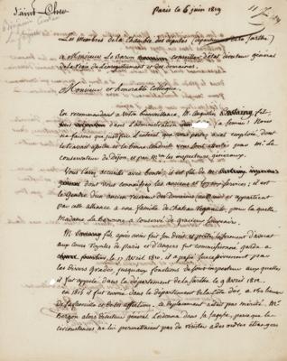 Lot #305 Marquis de Lafayette and Benjamin