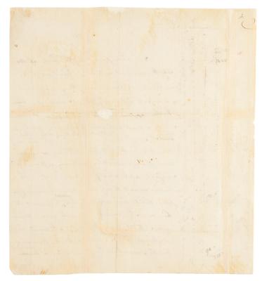 Lot #102 Benjamin Franklin: Franklin praises a 