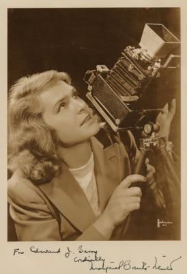 Lot #372 Margaret Bourke-White Signed Photograph