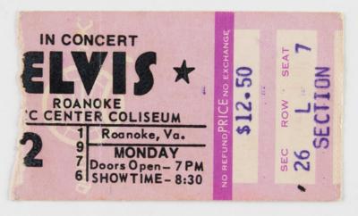 Lot #576 Elvis Presley 1976 'Square Corner Signature' Scarf (Attested as Stage-Worn) - Image 3