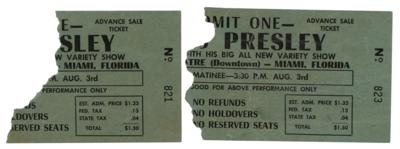 Lot #574 Elvis Presley 1956 Miami Olympia Theatre Concert Collection - Image 1