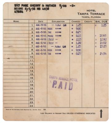 Lot #574 Elvis Presley 1956 Miami Olympia Theatre Concert Collection - Image 3