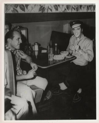 Lot #573 Elvis Presley's Personally-Owned and -Worn V-neck Shirt (1958)  - Image 6