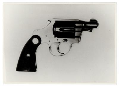 Lot #173 Saint Valentine's Day Massacre: Frank Gusenberg's Colt Detective Special Revolver: Capone rival Frank Gusenberg's Colt Detective Special .38 revolver, recovered from the grisly St. Valentine's Day Massacre site—as seen in a bloody crime scene photo - Image 22