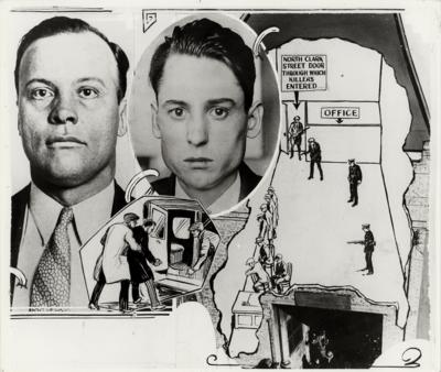 Lot #173 Saint Valentine's Day Massacre: Frank Gusenberg's Colt Detective Special Revolver: Capone rival Frank Gusenberg's Colt Detective Special .38 revolver, recovered from the grisly St. Valentine's Day Massacre site—as seen in a bloody crime scene photo - Image 24