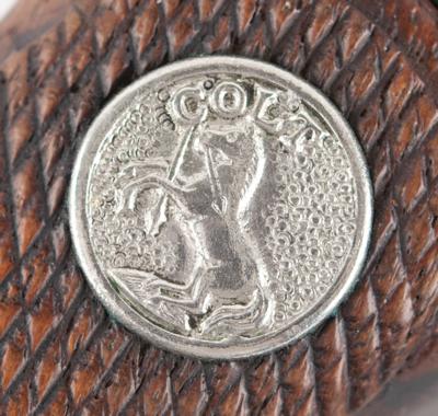 Lot #173 Saint Valentine's Day Massacre: Frank Gusenberg's Colt Detective Special Revolver: Capone rival Frank Gusenberg's Colt Detective Special .38 revolver, recovered from the grisly St. Valentine's Day Massacre site—as seen in a bloody crime scene photo - Image 5