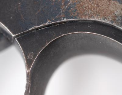 Lot #173 Saint Valentine's Day Massacre: Frank Gusenberg's Colt Detective Special Revolver: Capone rival Frank Gusenberg's Colt Detective Special .38 revolver, recovered from the grisly St. Valentine's Day Massacre site—as seen in a bloody crime scene photo - Image 8