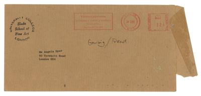 Lot #381 Lucian Freud Autograph Letter Signed - Image 3