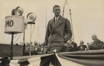 Lot #335 Charles Lindbergh Signature with Seattle 1927 Stadium Reception Archive  - Image 2