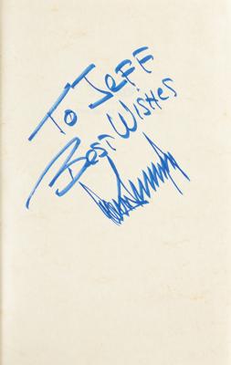 Lot #98 Donald Trump Signed Book - Image 2