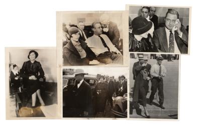 Lot #199 George 'Machine Gun' Kelly and Kathryn Kelly Fingerprint Card and Photo Archive - Image 3