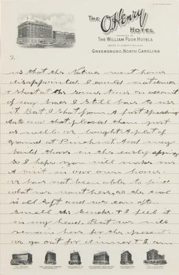 Lot #155 Annie Oakley: Annie Oakley reports on her Pinehurst performances: 