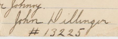 Lot #196 John Dillinger Autograph Letter Signed - Image 3