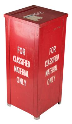 Lot #302 Government Issued 1950s Burn Box Burn Box - Image 2