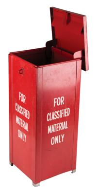 Lot #302 Government Issued 1950s Burn Box Burn Box - Image 3