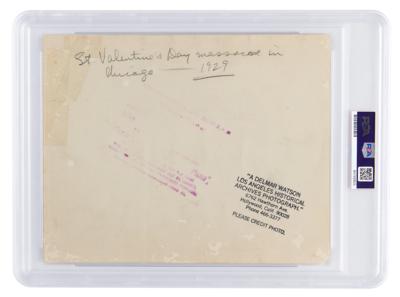 Lot #172 Saint Valentine's Day Massacre Original 'Type I' Photograph - Image 2