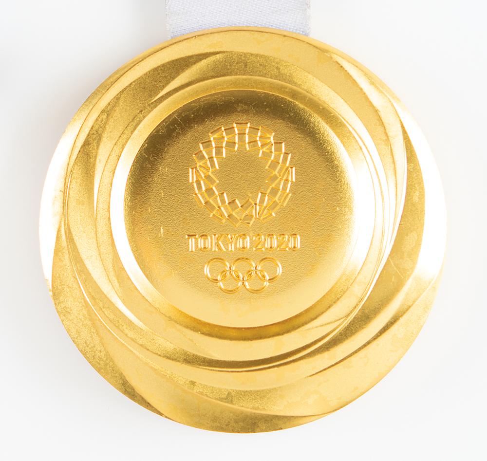 Tokyo 2020 Summer Olympics Gold Winner's Medal with Official Case,