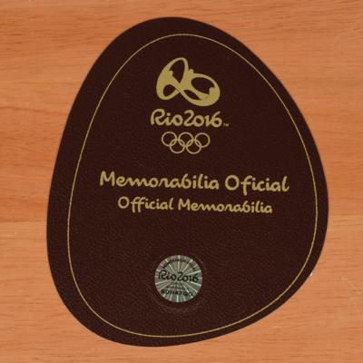 Lot #6168 Rio 2016 Summer Olympics Winner's Medal Award Tray - Image 3
