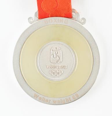Lot #6160 Beijing 2008 Summer Olympics Silver Winner's Medal - Image 3