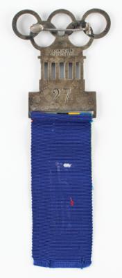 Lot #6047 Berlin 1936 Summer Olympics Chef de Mission Badge - Image 2