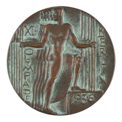 Lot #6229 Berlin 1936 Summer Olympics Bronze