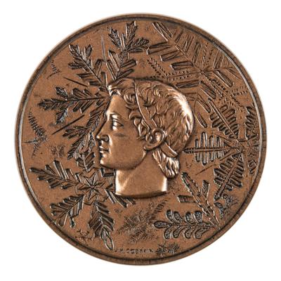 Lot #6300 Grenoble 1968 Winter Olympics Bronze
