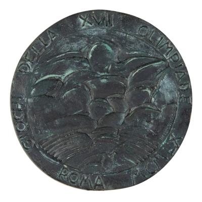 Lot #6288 Rome 1960 Summer Olympics Bronze Participation Medal - Image 2
