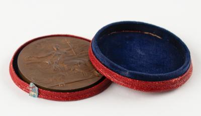 Lot #6003 Athens 1896 Olympics Bronze Participation Medal - Image 3