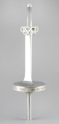 Lot #6114 Innsbruck 1976 Winter Olympics Torch