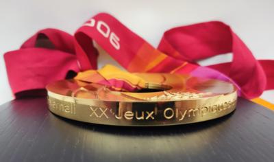 Lot #6158 Torino 2006 Winter Olympics Gold Winner's Medal - Image 2