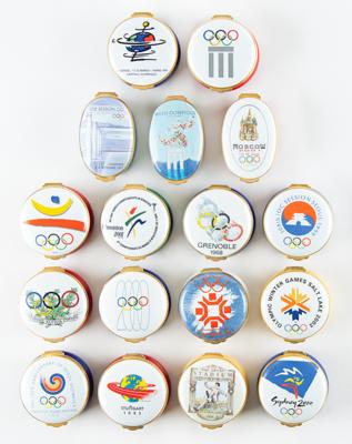 Lot #6180 IOC Pill Boxes Lot of (17)