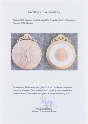 Lot #6161 Beijing 2008 Summer Olympics Gold Winner's Medal - Image 3