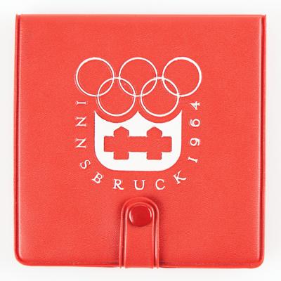 Lot #6087 Innsbruck 1964 Winter Olympics Bronze Participation Medal - From the Collection of IOC Member James Worrall - Image 3