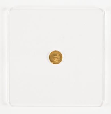 Lot #6113 Munich 1972 Summer Olympics Commemorative Solid Gold Medallion - From the Collection of IOC Member James Worrall - Image 3