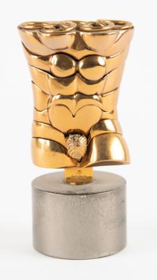 Lot #6134 Olympic Torso Bronze Puzzle Sculpture