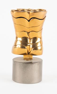 Lot #6134 Olympic Torso Bronze Puzzle Sculpture (1986) From the Collection of IOC Member James Worrall - Image 2