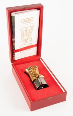 Lot #6134 Olympic Torso Bronze Puzzle Sculpture (1986) From the Collection of IOC Member James Worrall - Image 5