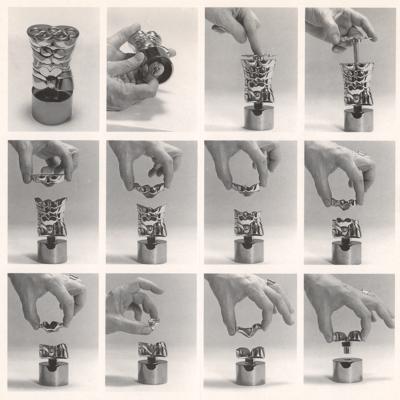 Lot #6134 Olympic Torso Bronze Puzzle Sculpture (1986) From the Collection of IOC Member James Worrall - Image 8