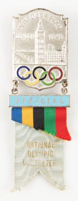 Lot #6259 London 1948 Summer Olympics. National