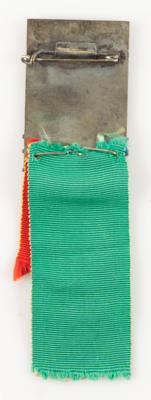 Lot #6065 Helsinki 1952 Summer Olympics. Chef de Mission Badge. Presented to Member James Worrall - Image 2