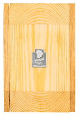 Lot #6364 Lillehammer 1994 Winter Olympics Copper Participation Medal - From the Collection of IOC Member James Worrall - Image 3