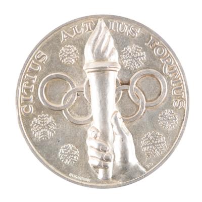 Lot #6058 St. Moritz 1948 Winter Olympics Silver