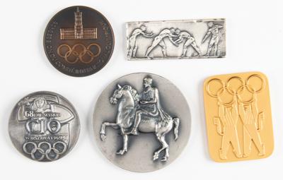Lot #6388 IOC Session Medals (5) - From the