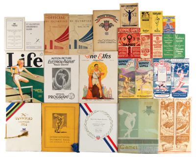 Lot #6042 Los Angeles 1932 Summer Olympics